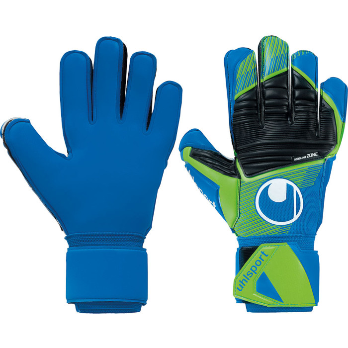  101131501 Uhlsport AquaSOFT Goalkeeper Gloves pacific/fluogreen 