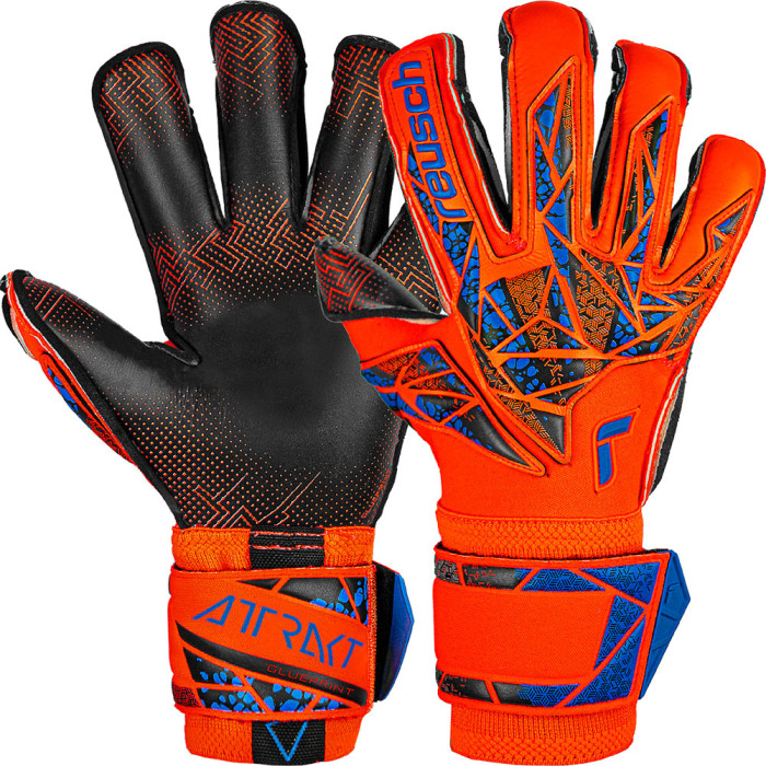 Reusch Attrakt Gold X Evolution GluePrint Orange