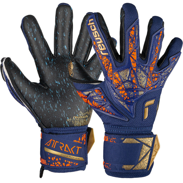 Reusch Attrakt Fusion Guardian Junior Blue/Gold