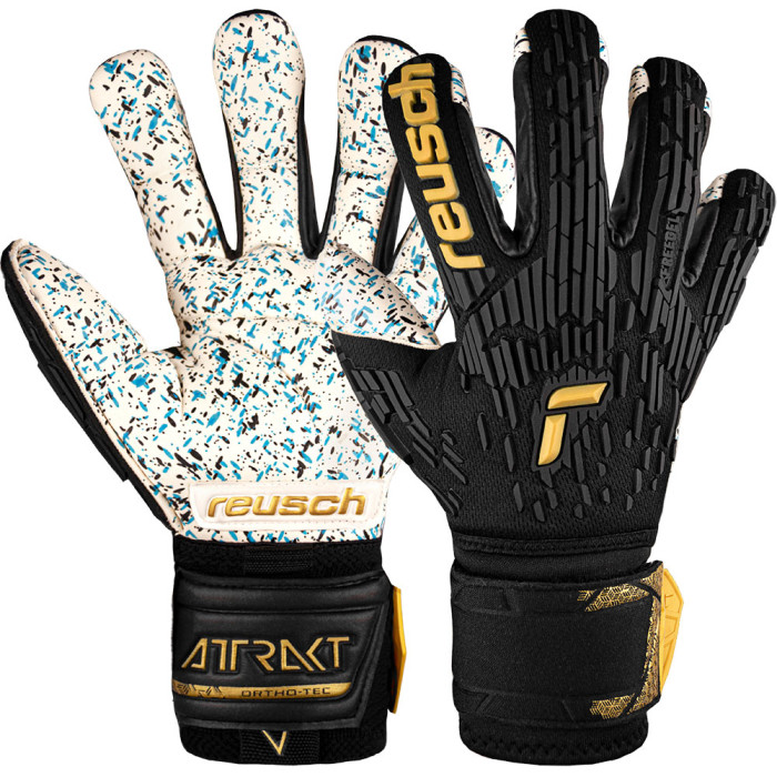 Reusch Attrakt Freegel Fusion Ortho-Tec Black