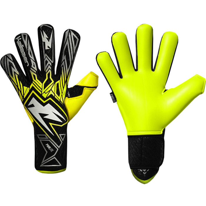 Kaliaaer PWRLITE FaderBlaze Ignite Goalkeeper Gloves Neo Yellow