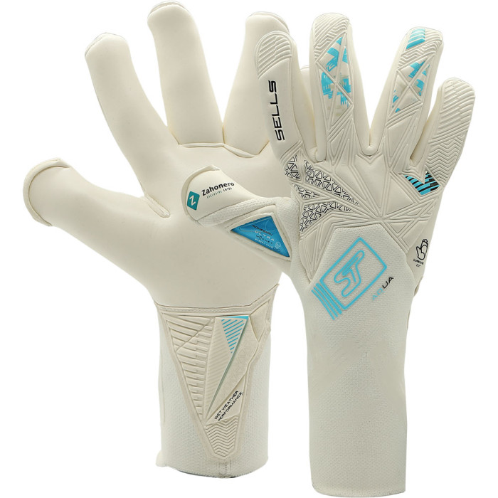 SGP202309G SELLS Pistol Aqua Fit Goalkeeper Gloves White