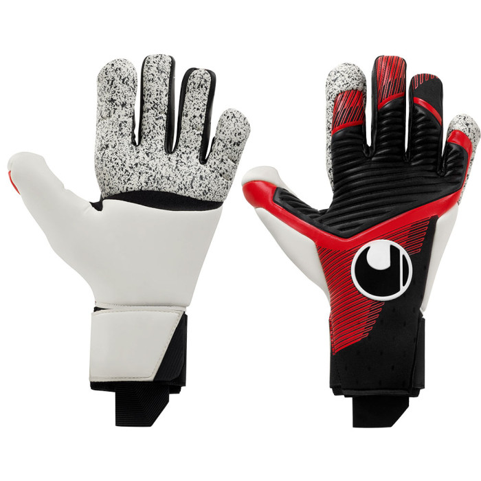 Uhlsport Powerline HYPERFLEX HN Junior Goalkeeper Gloves Black/Red/White