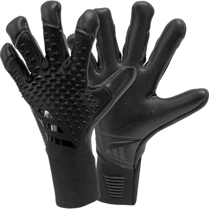  IP9174 adidas Predator Pro Hybrid Night Strike Goalkeeper Gloves Black 