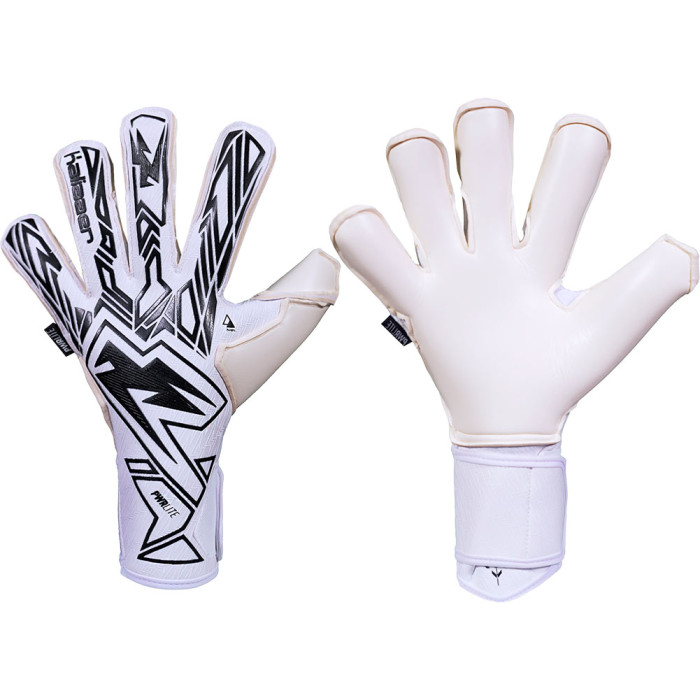 Kaliaaer AERAZOR PWRLITE Sekure Goalkeeper Gloves white/black