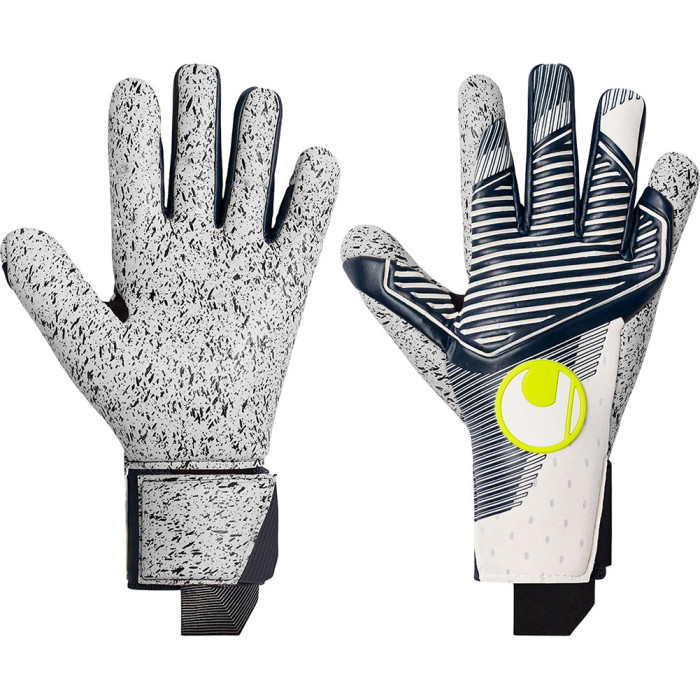 Uhlsport Powerline Horizon Supergrip+ HN #338 Goalkeeper Gloves White/Navy