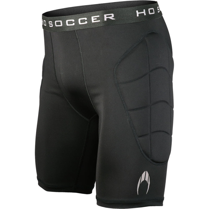  505588J HO Soccer Raven Padded GK Tight Shorts Junior Black 