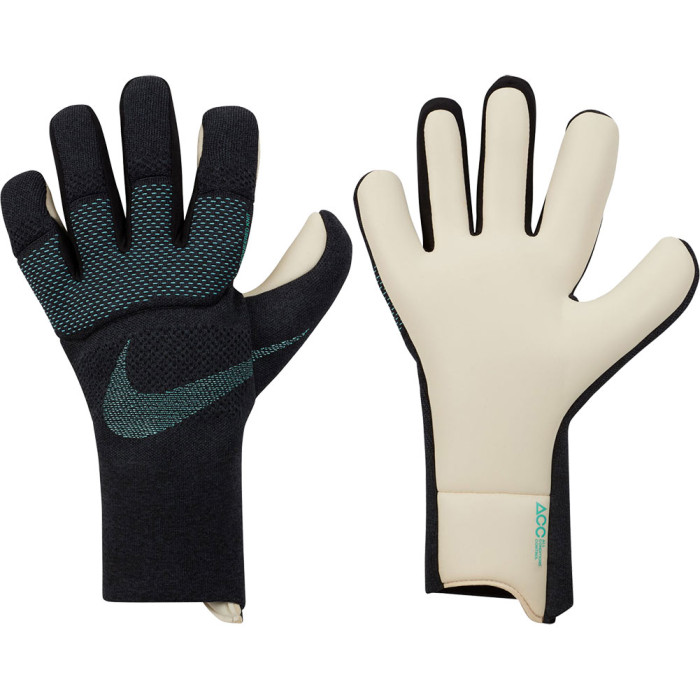 FD5766010 Nike Vapor Dynamic Fit Goalkeeper Gloves Black/Hyper Turquoise