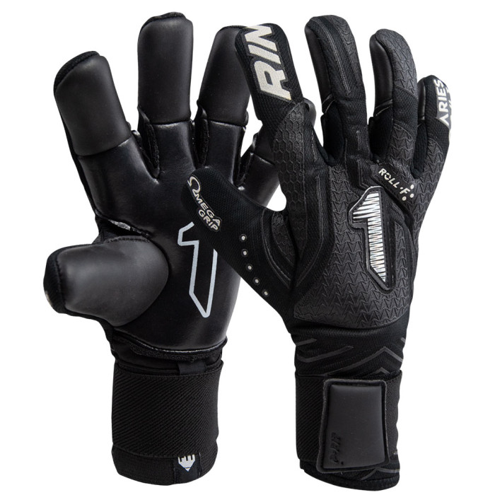 ANSI109 Rinat ARIES NEMESIS SEMI Junior Goalkeeper Gloves (Black)