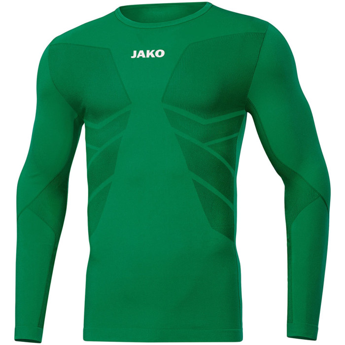 6455-06J Jako Comfort 2.0 Longsleeve Top Junior green