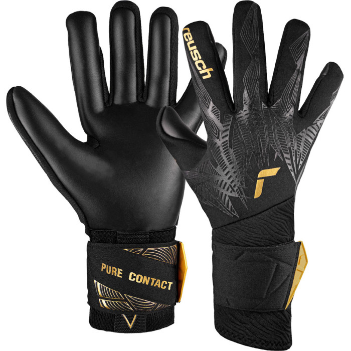 54707007706 Reusch Pure Contact Infinity Goalkeeper Gloves Black