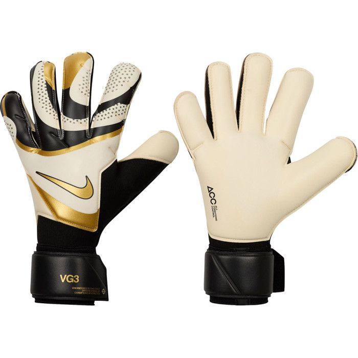 FB2999011 Nike GK Vapor Grip 3 Goalkeeper Gloves black - met gold