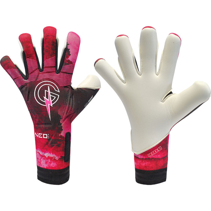 GP00224 Keeper iD Goalproof ZENNITH Goalkeeper Gloves Power Pink