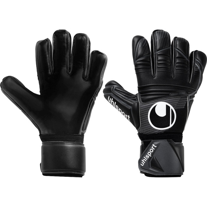 101135001 Uhlsport Comfort Absolutgrip Goalkeeper Gloves Black