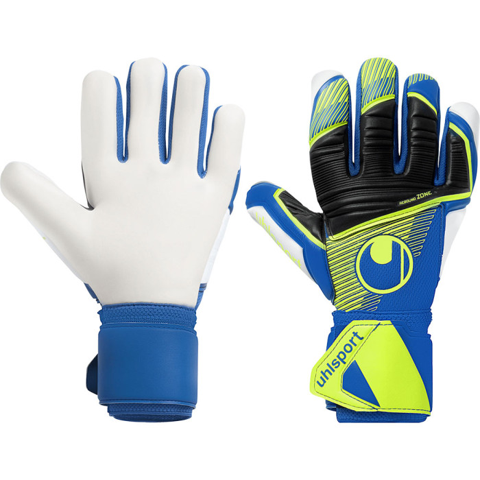 101135301 Uhlsport Absolutgrip HN Pro Junior Goalkeeper Gloves Blue / Yellow