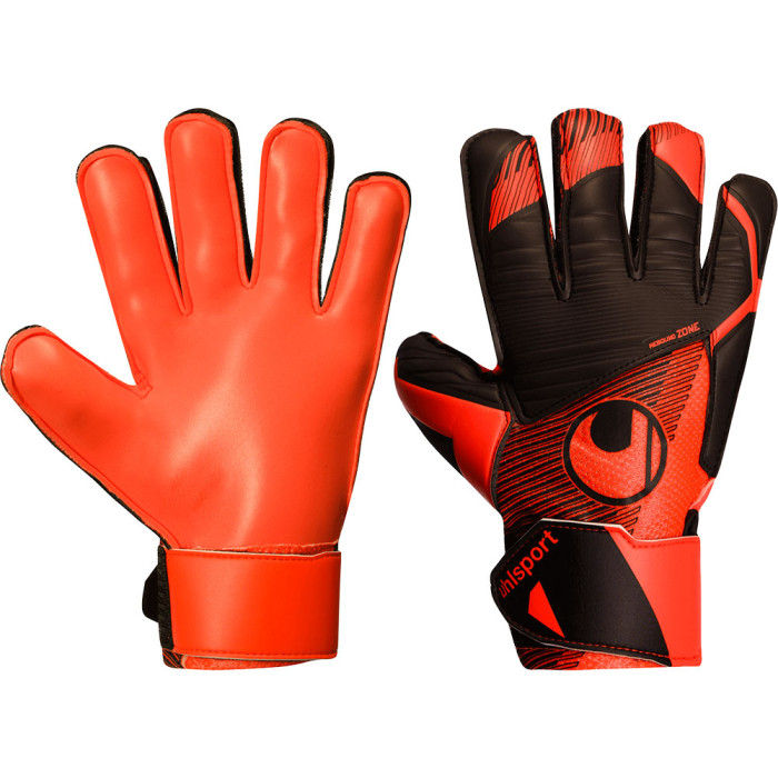 1011312022001 Uhlsport Starter Soft Maignan #353 Junior Goalkeeper Gloves black/fluo red