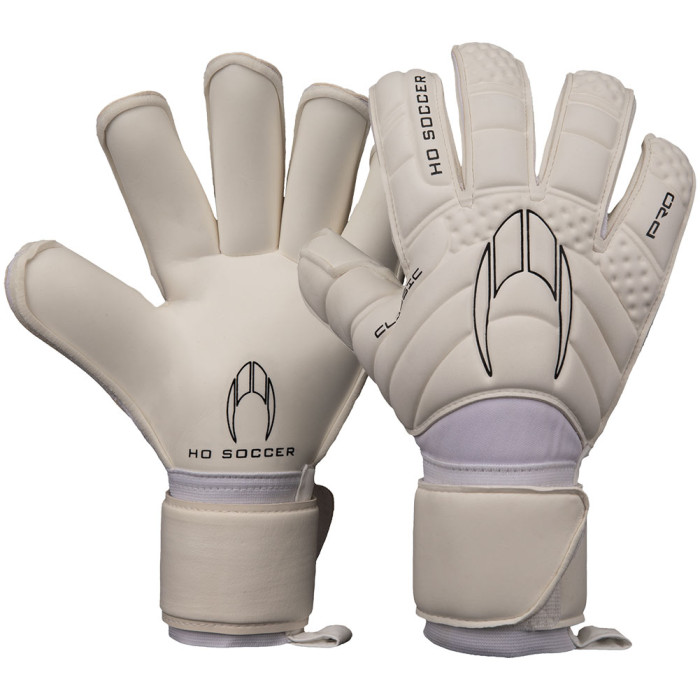 511248J HO Soccer Classic Pro Roll (PRO STRAP SMU) Goalkeeper Gloves White
