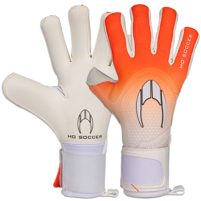 515183 HO Soccer Supremo PRO II Aqua SMU Goalkeeper Gloves Orange