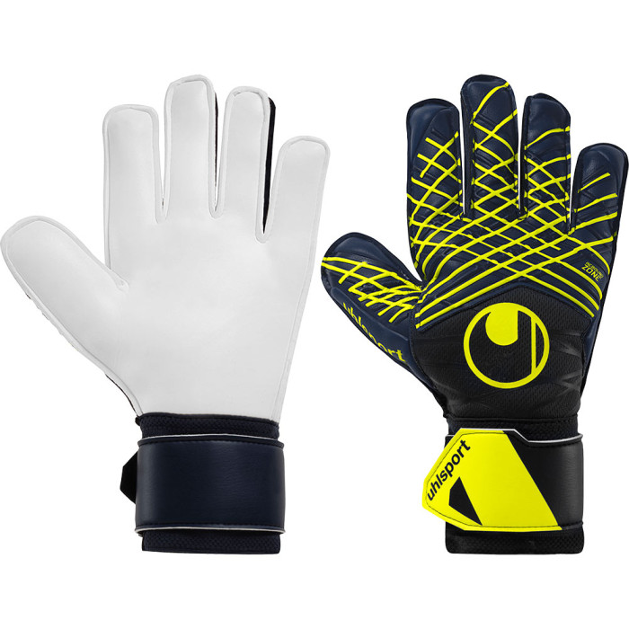 101133701 Uhlsport Prediction Soft Pro Goalkeeper Gloves navy/fluo yellow