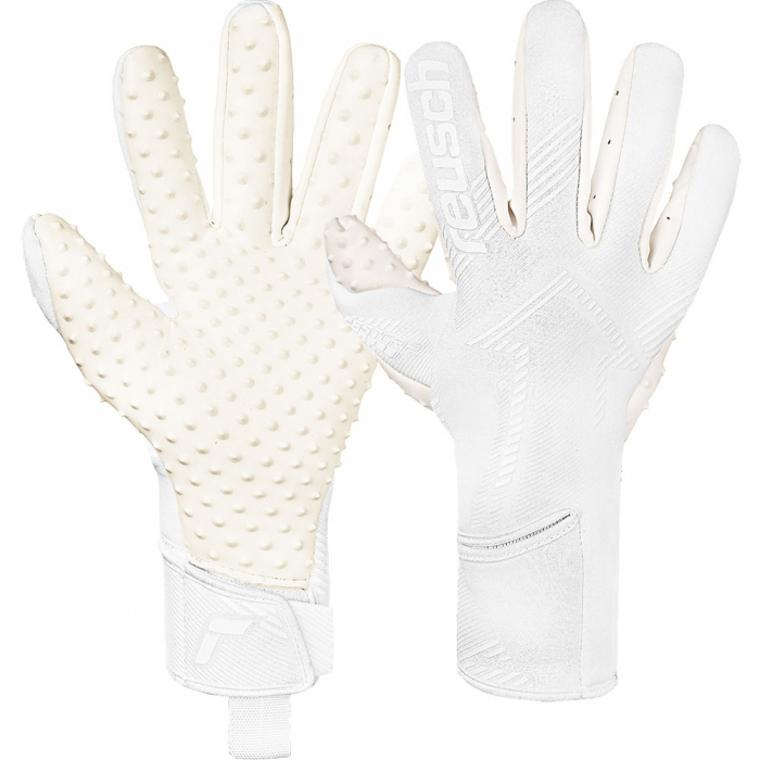 55700011100 Reusch Fastgrip SpeedBump Goalkeeper Gloves White