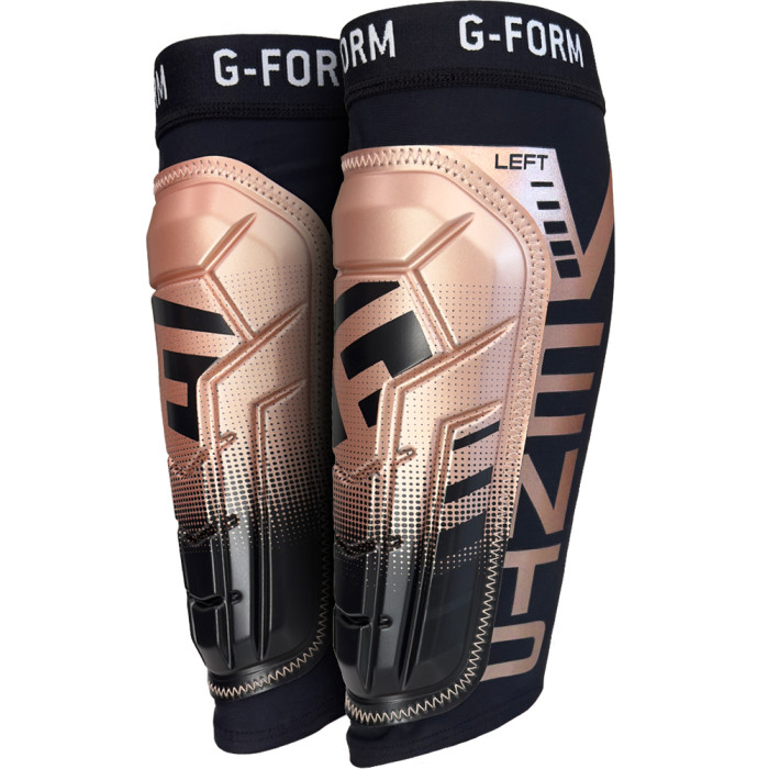 YVS481190 G-FORM Pro-S Vento Shin Guards Junior Rose Gold