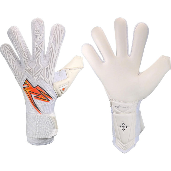 Kaliaaer PWR Pro Flare Junior Goalkeeper Gloves White/Red Flare