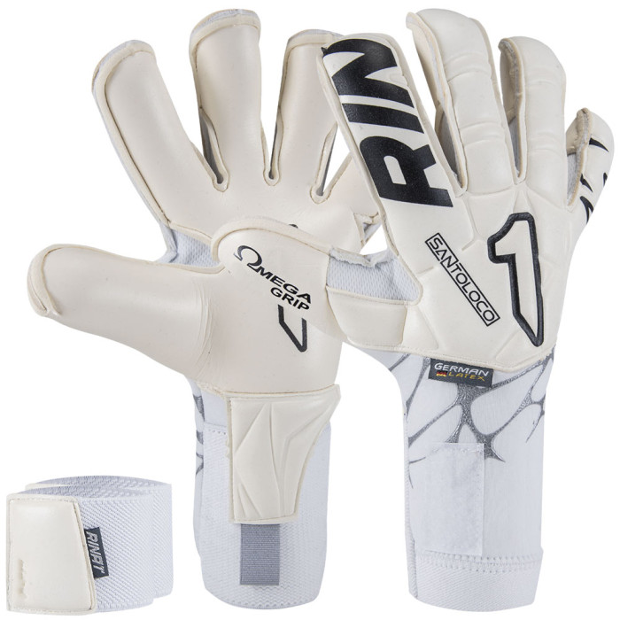 SAAA110 Rinat Santoloco Alpha Goalkeeper Gloves White