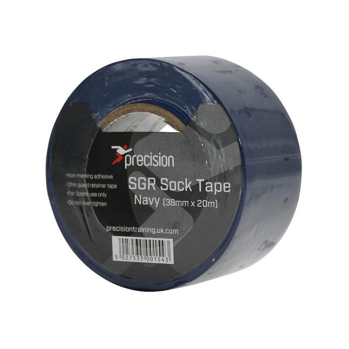 PRA105N Precision SGR Sock Tape Wide 38mm navy