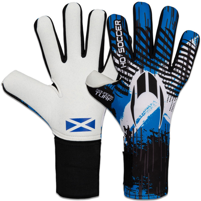 520388SC HO Soccer Squadra Turf Negative SCOTLAND Goalkeeper Gloves Blue