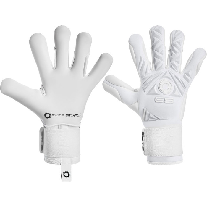 EL4NEOW Elite NEO REVOLUTION II WHITE Goalkeeper Gloves White