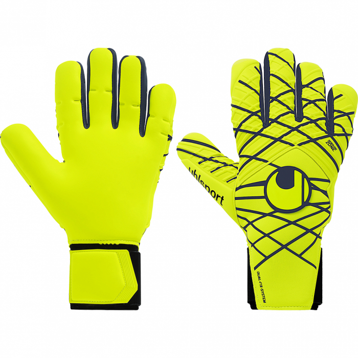 Uhlsport Prediction Absolutgrip HN Energy Edition Goalkeeper Gloves Fluo Yellow