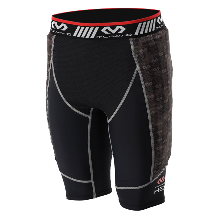 7748R McDavid Hex Extreme Guard 2.0 Goalkeeper Short Black