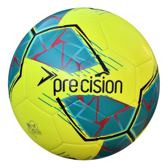 PRF266 Precision Fusion FIFA Basic Football fluo yellow/cyan
