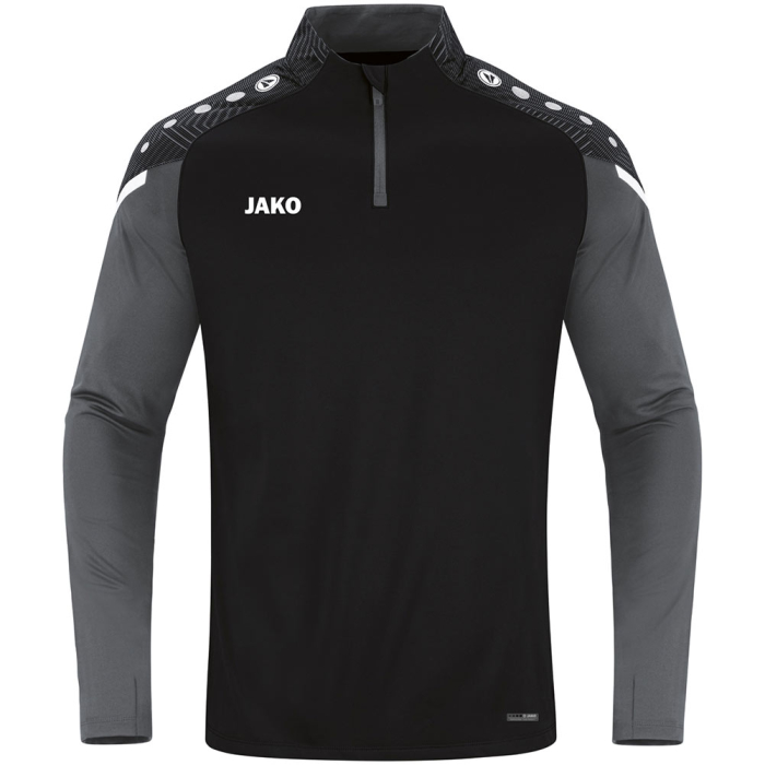 8622-804 JAKO Performance 1/4 Zip Training Top (Black/Anthracite)