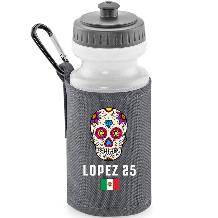 QD440G Keeper iD Custom Water Bottle Graphite Grey