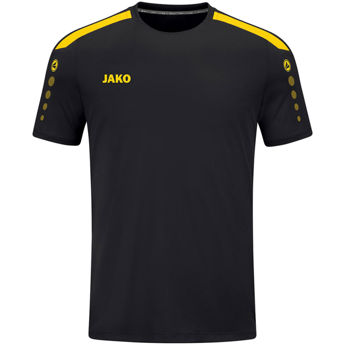 4223-803J JAKO Power SS GK Jersey Junior Black/Citro Yellow