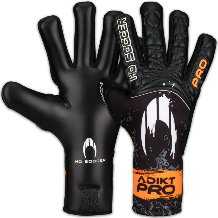 520417J HO Soccer Adikt Pro Junior Goalkeeper Gloves Black