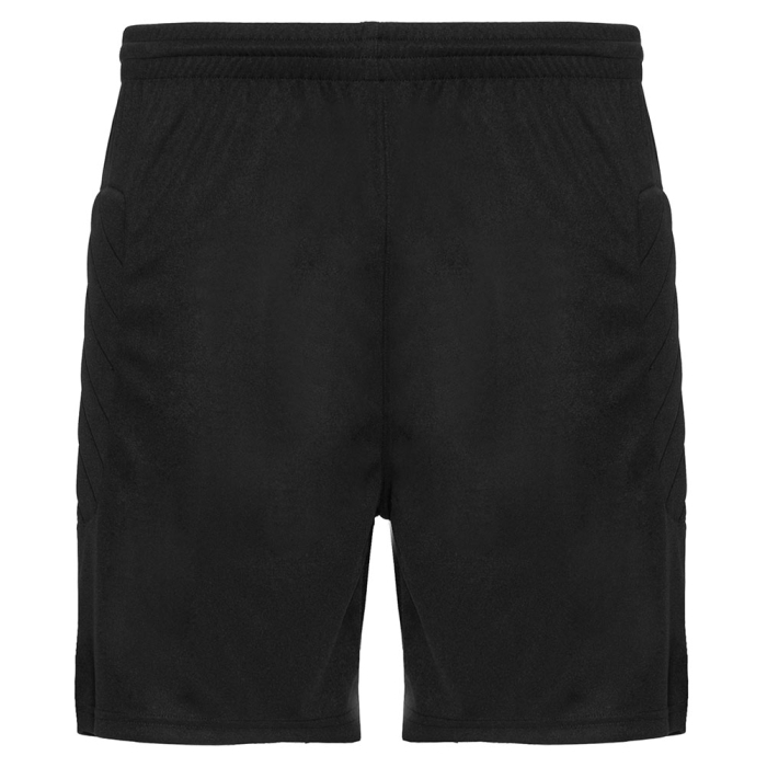 0551-02 Keeper iD Padded Goalkeeper Short (Black)