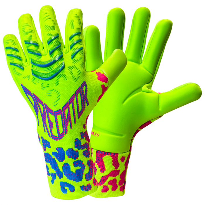 JN0242J adidas Predator Pro Junior MYSTIC VICTORY Goalkeeper Gloves Lucid Lemon
