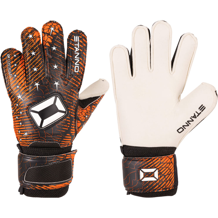 4814123800 Stanno Control+ Snake Junior Goalkeeper Gloves Orange/Black