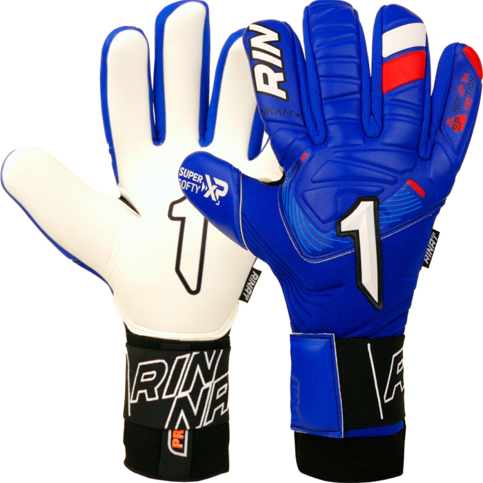 Rinat NKAM Prime Onana Junior Goalkeeper Gloves (Blue/White)