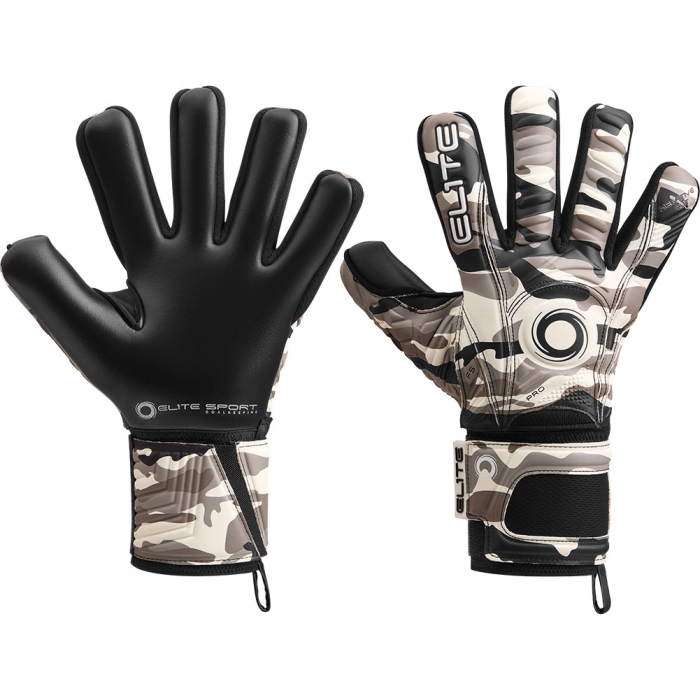 EL4CB Elite COMBAT PROTECTION Goalkeeper Gloves Camouflage