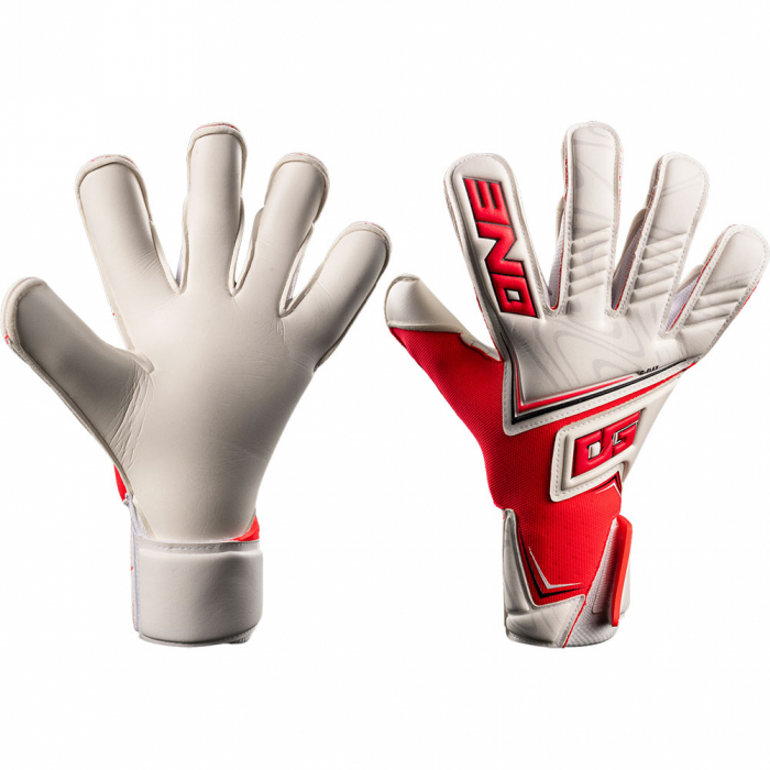 ONE NXT Pro Doubters HYLA Junior Goalkeeper Gloves Coral Combustion