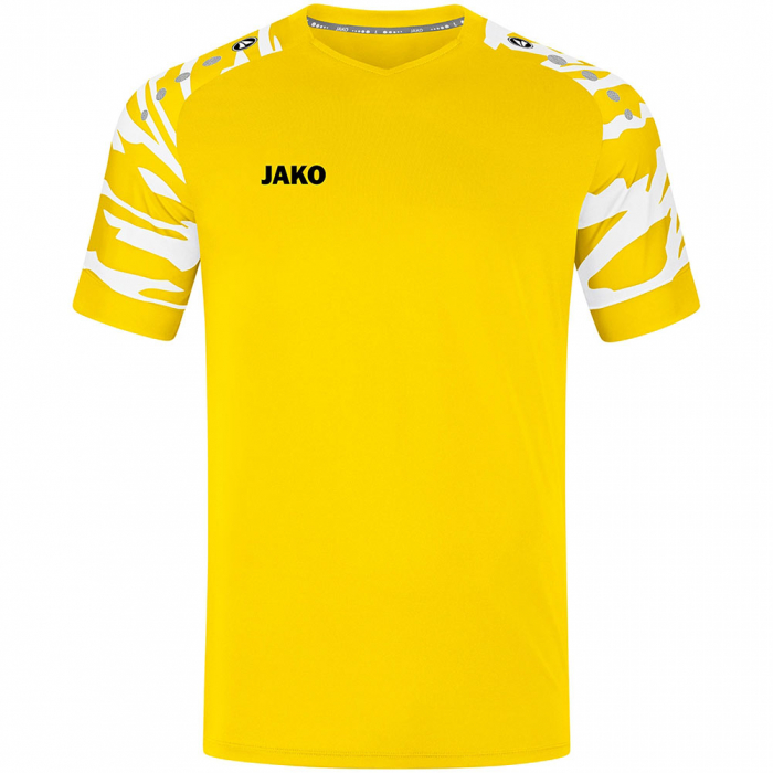 4244-303 JAKO WILD SS GK Jersey Citro Yellow / White