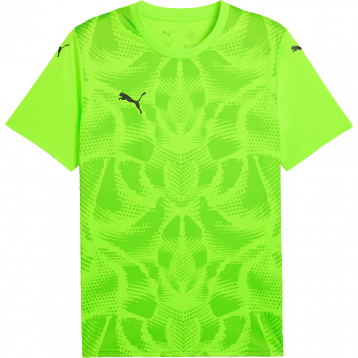 70628020 Puma Team Ultimate Short Sleeve GK Jersey Green Glare