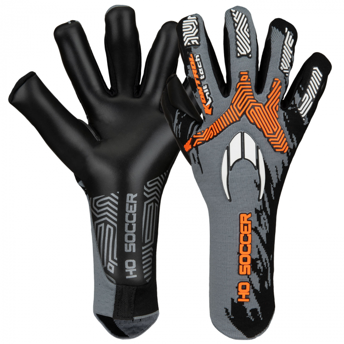 520480J HO Soccer SSG Kontrol Knit Tech Junior Goalkeeper Gloves Grey / Orange