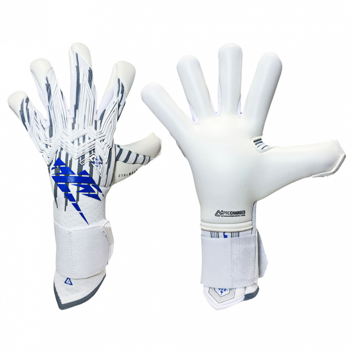 Kaliaaer RE:GEN Reverse Sekure Cut Goalkeeper Gloves White / Cobalt