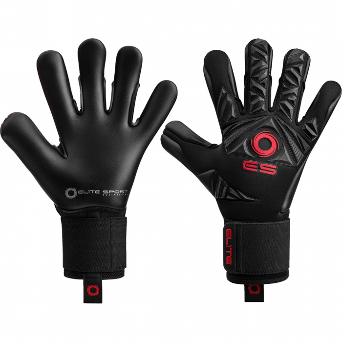 Elite NEO REVOLUTION II COMBI Goalkeeper Gloves Black/Red