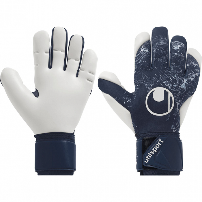 Uhlsport Absolutgrip HN Earth Edition Goalkeeper Gloves Navy/White FOR THE PLANET