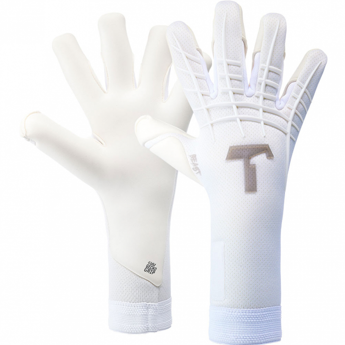 T1TAN White Beast 3.0 Junior Goalkeeper Gloves White TITAN